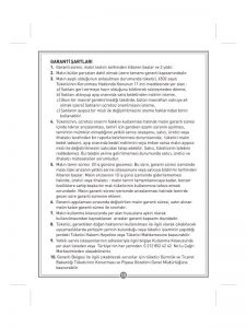 Garanti Belgesi 1