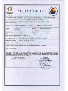 Yerli Malı Belgesi
